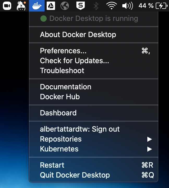 Docker Desktop