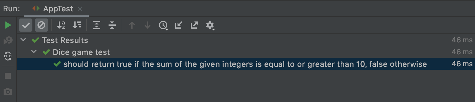 IntelliJ Test Name